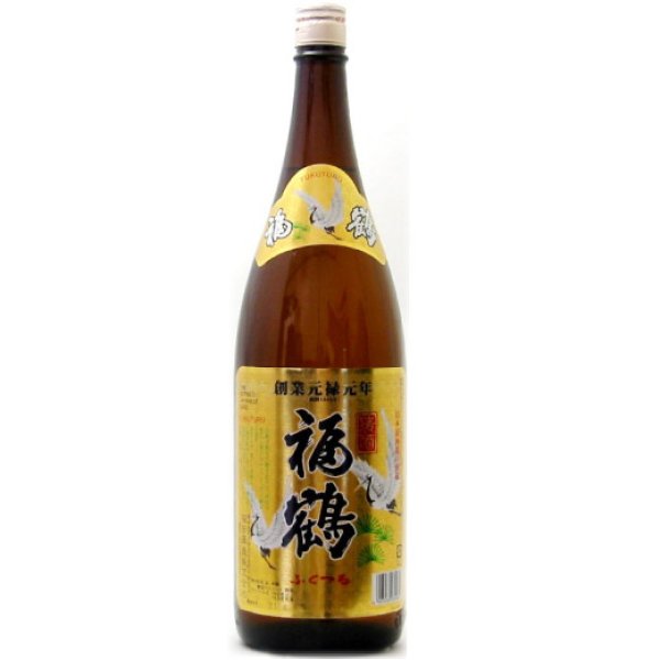 画像2:  ［平戸を代表する酒］福鶴 金撰 1800ml 【長崎県 福田酒造】 (2)