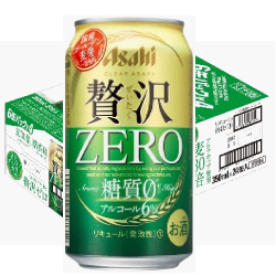 [最安値で通販] アサヒ クリアアサヒ 贅沢ZERO 350ｍｌ缶 1ケース（24缶入）