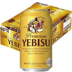 至福なビール] サッポロ エビス 350ｍｌ缶 1ケース（24本入 ...