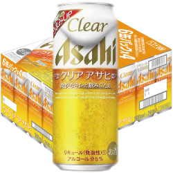 アサヒ クリア 500ｍｌ缶 1ケース（24缶入）