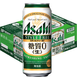  アサヒ スタイルフリー 500ｍｌ缶 1ケース（24缶入）